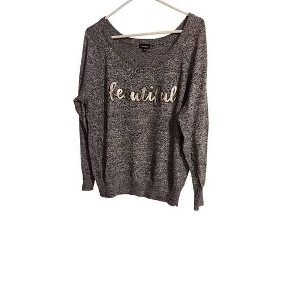 torrid Sweaters - Torrid 0 sweater‎ black/white Size Large
